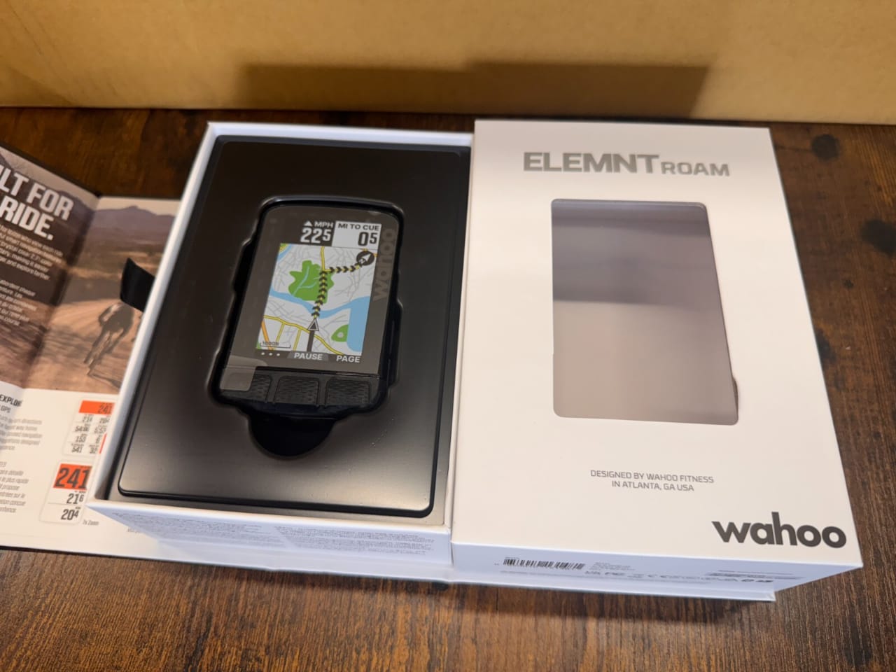 Wahoo Elemnt Roam V2 GPS-cykeldator - WFCC6 (NY & BOXAD)