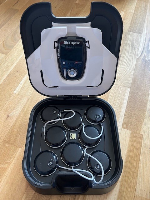 Compex Sp 8.0, Trådlös elektrostimulator - Svart