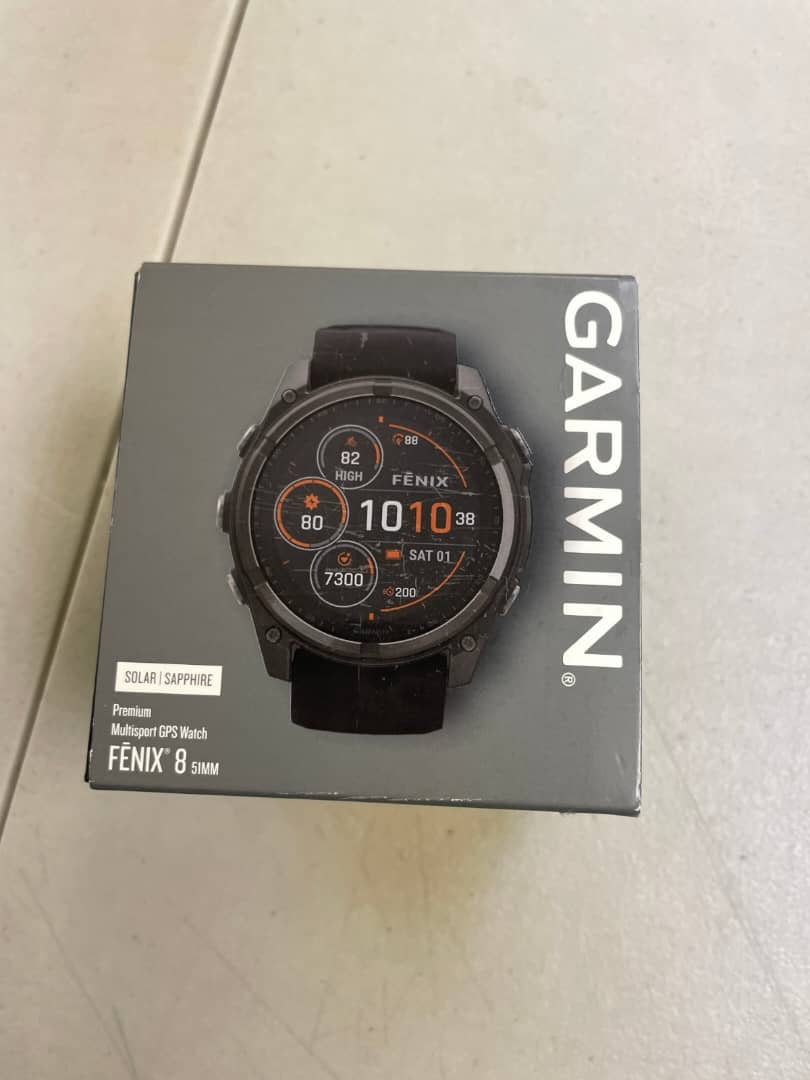 Garmin Fenix 8 Premium Multisport GPS Smartwatch Solar Sapphire 51mm NYHET — bild 4
